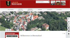 Desktop Screenshot of oberstadion.de