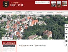 Tablet Screenshot of oberstadion.de